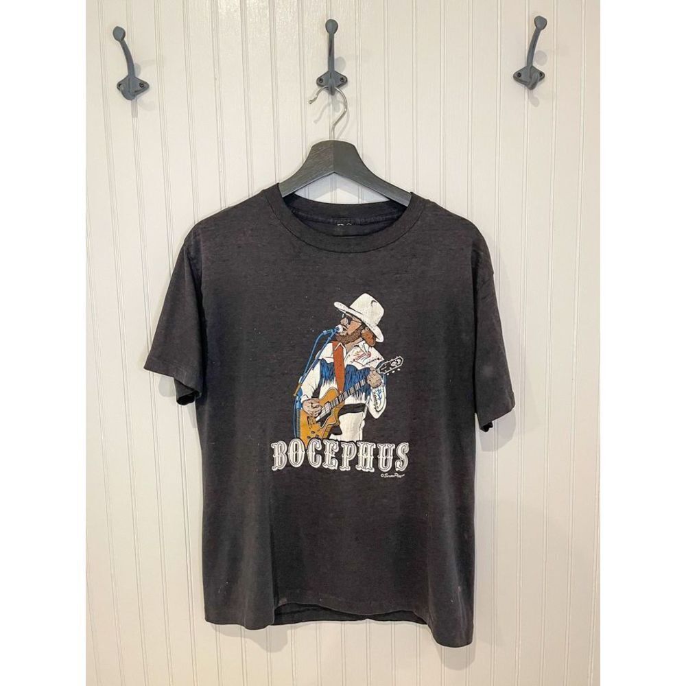 Ultra Rare Large Single Stitch 1986 Hank Williams Jr Bocephus Shirt